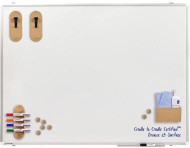 Legamaster Whiteboard PREMIUM PLUS 60x45 cm – Emaillierte Stahloberfläche, magnethaftend, inkl. Boardmarker