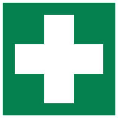 Hinweisschild Erste Hilfe langnachleuchtend 200x200mm PVC von Soennecken