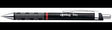 rotring Tikky Kugelschreiber schwarz M blau dokumentenecht Softtouch