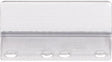 ELBA Vollsichtreiter 3-zeilig 50x27 mm PVC hellbraun 50 Stück