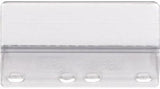 ELBA Vollsichtreiter 3-zeilig 50x27 mm PVC hellbraun 50 Stück