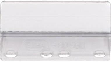 ELBA Vollsichtreiter 3-zeilig 50x27 mm PVC hellbraun 50 Stück