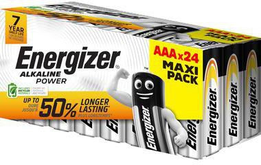 Energizer Alkaline Power AAA/Micro LR03 Batterien 1,5V – 24 Stück Pack