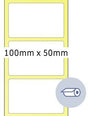 HERMA Rollenetikett 4090 Thermo 100x50mm weiß 2.000 Stück – Konturenscharfer Druck