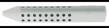 Faber-Castell Radierer GRIP 2001 – PVC-frei, CO²-neutral, für Bleistifte & Buntstifte, grau