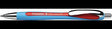 Schneider Slider Rave XB Kugelschreiber 0,7 mm rot – Viscoglide-Technologie, Made in Germany