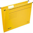 Leitz Hängemappe ALPHA A4 gelb 25 Stück – 275 g/m² Recycling-Karton