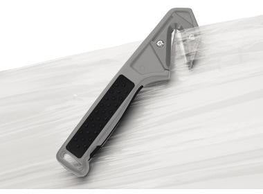 Westcott PROFESSIONAL Sicherheitsmesser mit verdeckter Klinge für Folie, Papier und Karton