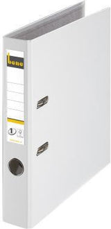 BENE Ordner 291600 DIN A4 52 mm PP blau – FSC-zertifizierter Büroordner mit Hebelmechanik