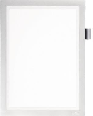 DURABLE Magnetrahmen MAGNETIC NOTE DIN A4 schwarz – Selbstklebender Informationsrahmen