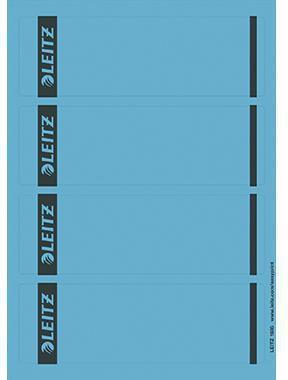 LEITZ Ordnerrückenetiketten 61,5 x 192 mm, 100 Stück, gelb, selbstklebend, für Laserdrucker