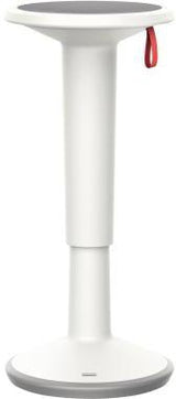 INTERSTUHL UPis1 110U Sitz-Steh-Hocker – Höhenverstellbar 59-84,5 cm, Rot/Basaltgrau