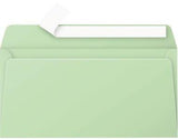 Clairefontaine Briefumschlag Pollen® DL grün 20 Stück 120 g/m² ohne Fenster