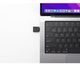 KENSINGTON CA1010 USB-C auf USB-A Adapter – Schnellladung bis 3 A, 5 Gbit/s