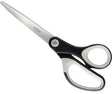 LEITZ Universalschere Titanium softgrip 205 mm – titanbeschichtete Edelstahlklingen, ergonomischer Griff