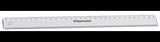 Soennecken Lineal 1820 20 cm aus transparentem Polystyrol mit mm-Teilung