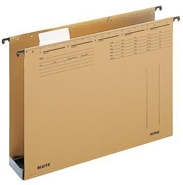 Leitz Hängesammler ALPHA 19410000 DIN A4 60 mm Natronkarton naturbraun