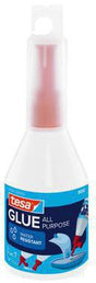 tesa Alleskleber 57013-00000 Flasche 90g – Universell einsetzbarer transparenter Klebstoff