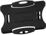 DURABLE Ausweishalter ECO 898801 – 10 Kartenhalter, 80 % recycelt, Hoch- oder Querformat