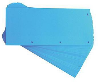 OXFORD Trennstreifen DUO 400013889, 160g Karton, blau, 60 St./Pack.
