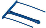 BANKERS BOX ProClip Abheftbügel 85 mm blau, 50 St./Pack. – 100 % recycelter Kunststoff