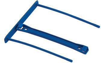 BANKERS BOX ProClip Abheftbügel 85 mm blau, 50 St./Pack. – 100 % recycelter Kunststoff
