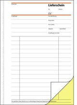 SIGEL Lieferschein SD11 DIN A5 selbstdurchschreibend 2x40 Blatt mit Empfangsschein