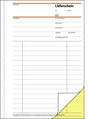 SIGEL Lieferschein SD11 DIN A5 selbstdurchschreibend 2x40 Blatt mit Empfangsschein