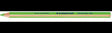 STAEDTLER Trockentextmarker textsurfer 128 64-5 grün 4 mm – Dreikant-Textmarker für dünnes Papier