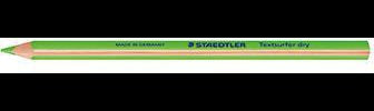 STAEDTLER Trockentextmarker textsurfer 128 64-5 grün 4 mm – Dreikant-Textmarker für dünnes Papier