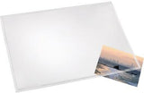 Läufer Durella Schreibunterlage 60x40 cm transparent – Vollsicht-Unterlage für den Schreibtisch