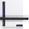 STAEDTLER Zeichenplatte Mars COLLEGE 661 A4, Kunststoff, Parallel-Zeichenschiene, Doppelarretierung