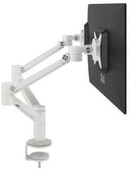Dataflex Doppelmonitorarm Viewlite Plus 58.650 – 2 Arme, 7 kg, weiß, Aluminium