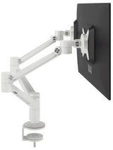 Dataflex Doppelmonitorarm Viewlite Plus 58.650 – 2 Arme, 7 kg, weiß, Aluminium