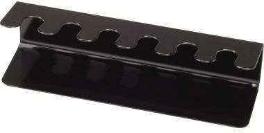 MAUL Stempelträger 5220690 6fach gerade Metall schwarz – Stabile Aufbewahrung für 6 Stempel
