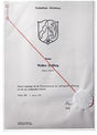 DURABLE Ausweishülle DIN A4 aus Polypropylen, transparent, dokumentenecht, Made in Germany