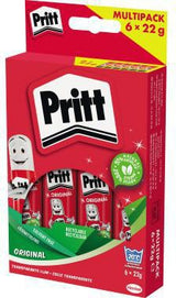 PRITT Klebestift Original Multipack 10x11g – 97% naturbasierte Inhaltsstoffe, lösemittelfrei