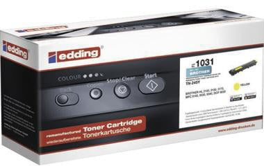 edding Toner EDD-1031 gelb – kompatibel mit Brother TN-245Y, ca. 2.200 Seiten