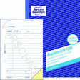 Avery Zweckform Regiebericht 1306 DIN A5, 2x50 Blatt, selbstdurchschreibend mit Blaupapier
