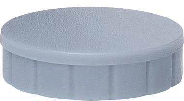 MAUL Magnet MAULsolid 6162413, 24 mm, gelb, 10 Stück pro Packung, Tragfähigkeit 0,6 kg