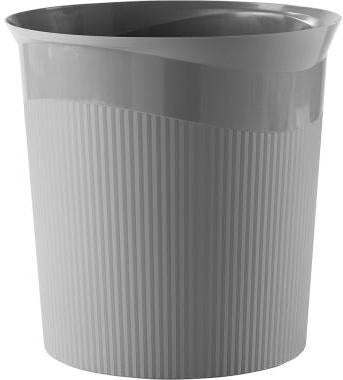 HAN Papierkorb Re-LOOP 18148-912 – 13 l, rund, weiß, aus 100 % recyceltem Kunststoff