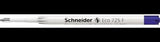 Schneider Eco 725 F Kugelschreibermine blau – Großraummine aus 95 % Recyclingkunststoff