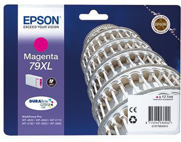 Epson Tintenpatrone 79XL C13T79034010 Original Magenta ca. 2.000 Seiten