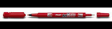 PILOT Twin Marker BeGreen Permanentmarker 0,4/0,8 mm schwarz – 77 % Recyclinganteil
