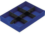 styro Schublade styrodoc 268-405.95 – 23 x 5,3 x 32 cm, schwarz, inkl. 1 Längs-/2 Querstege