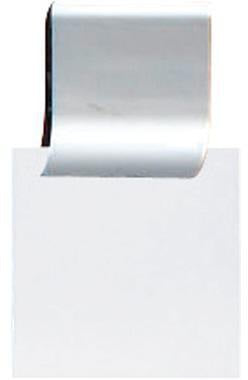 MAUL Papierklemmschiene 6246308 DIN A3 Aluminium matt silber – Selbstklebende Klemmleiste für bis zu 60 Blatt