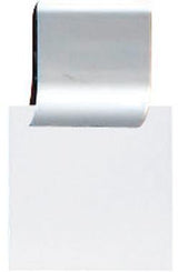 MAUL Papierklemmschiene 6246308 DIN A3 Aluminium matt silber – Selbstklebende Klemmleiste für bis zu 60 Blatt