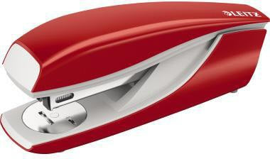 Leitz Heftgerät NeXXt 5502 rot – 30 Blatt, fest/lösbar/nageln, inkl. Heftklammern
