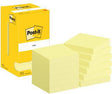 Post-it Haftnotiz 654-CY 76x76mm 100 Blatt gelb 12 Blöcke