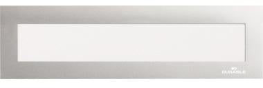DURABLE DURAFRAME MAGNETIC TOP A4 Magnetrahmen, 5 Stück, silber metallic, für Whiteboards & Metallflächen